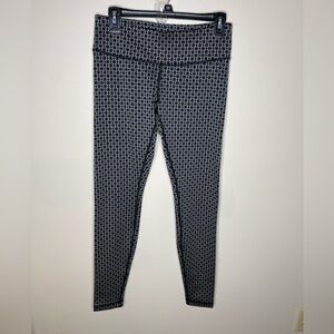 Lululemon Wunder Under Pant Leggings Tri Geo Silver Spoon Black Geometric Luon 6
